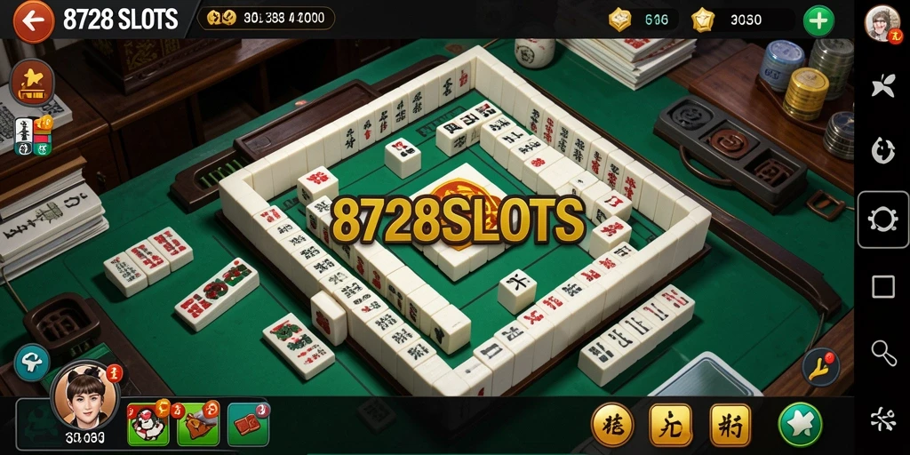 Menampilkan gameplay menegangkan dan seru dari 8728SLOTS.