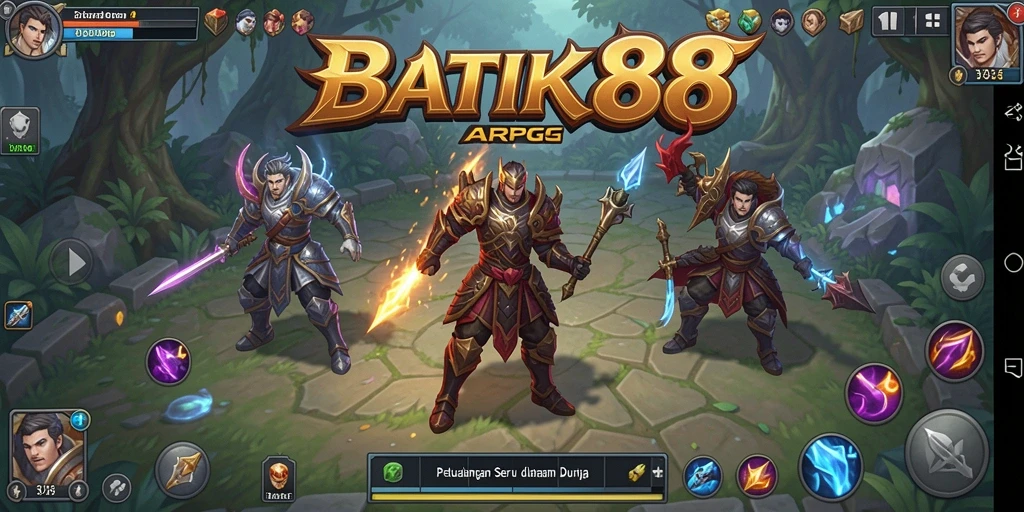 Gameplay seru dalam dunia BATIK88 yang menantang.