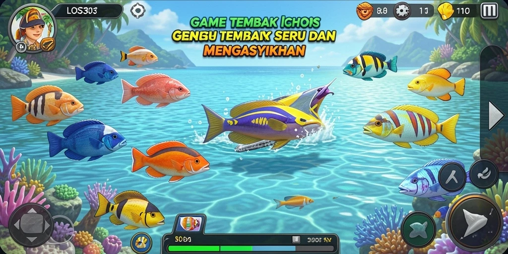 Gameplay Tembak Ikan yang seru dan menegangkan di LOS303.