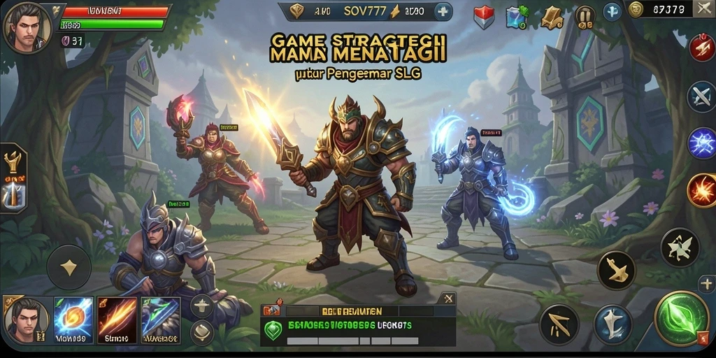 Screenshot SOV777 menunjukkan aksi pertempuran strategis yang mendebarkan.
